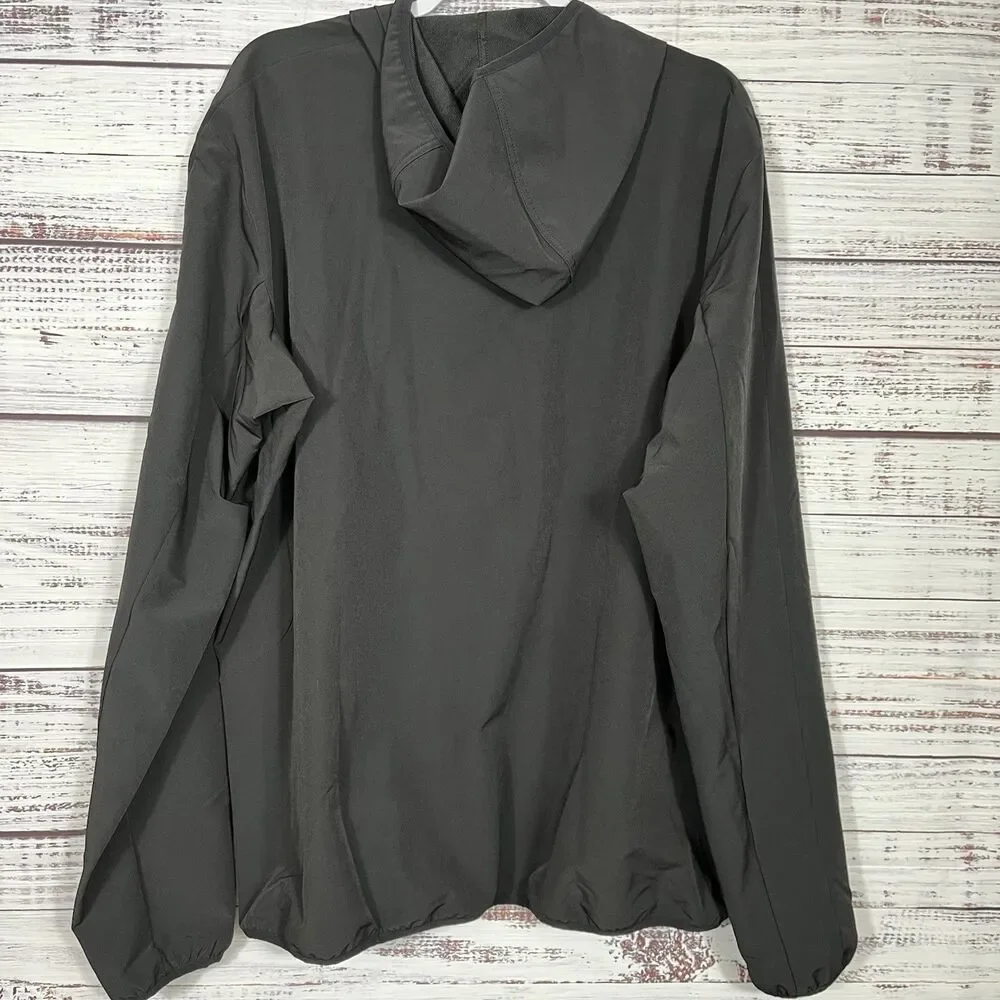 Redvanly Dewitt Jacket Full Zip Hooded Golf Water Resistant Wind Black Mens XL